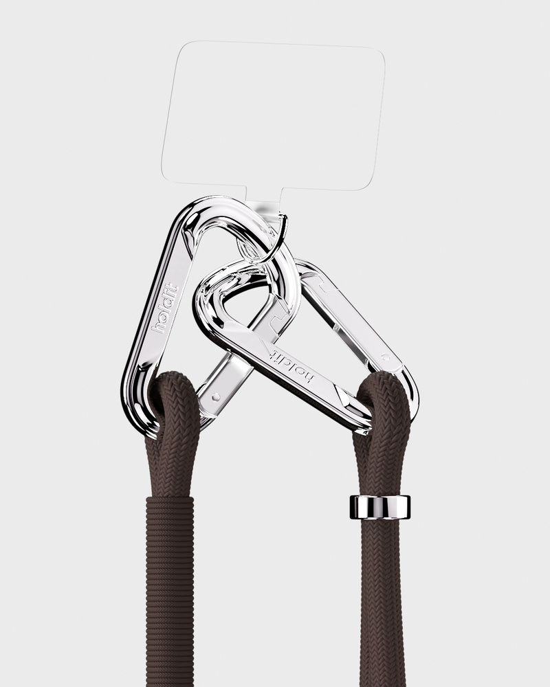 Chocolate Crossbody Strap, 8mm