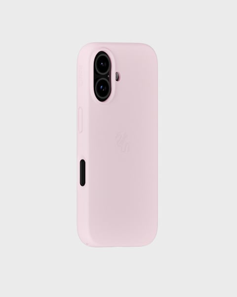 Phone Case Silicone MagSafe Compatible Pale Pink iPhone 16