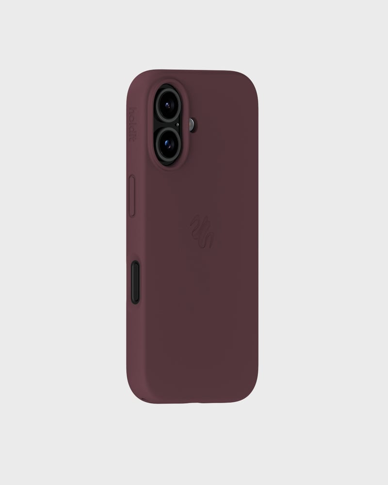 Phone Case Silicone MagSafe Compatible Bordeaux iPhone 16