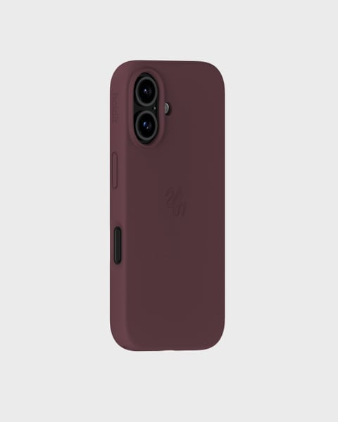 Phone Case Silicone MagSafe Compatible Bordeaux iPhone 16