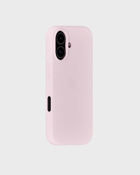 Phone Case Silicone MagSafe Compatible Pale Pink iPhone 17