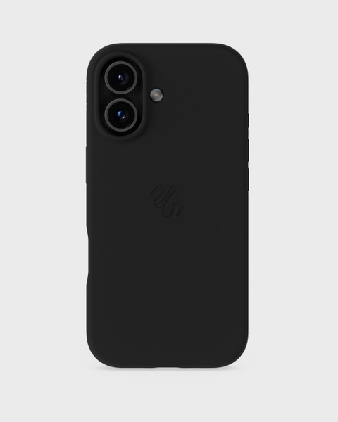 Phone Case Silicone MagSafe Compatible Black iPhone 17