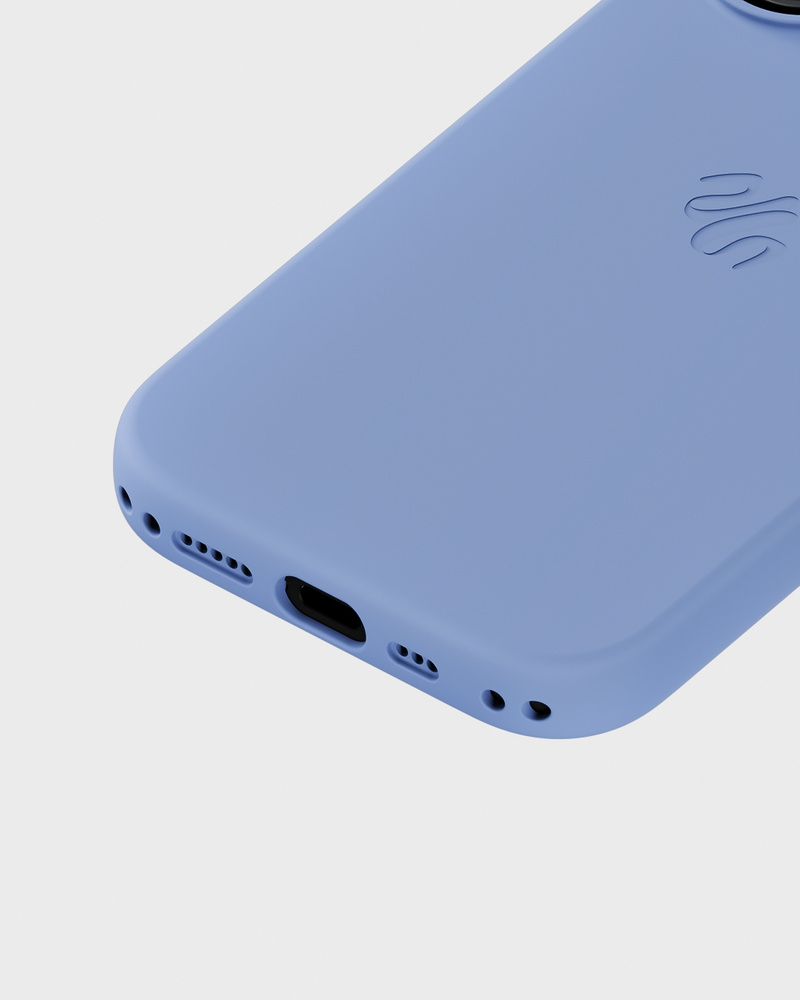 Phone Case Silicone MagSafe Compatible Soft Cobolt iPhone 17