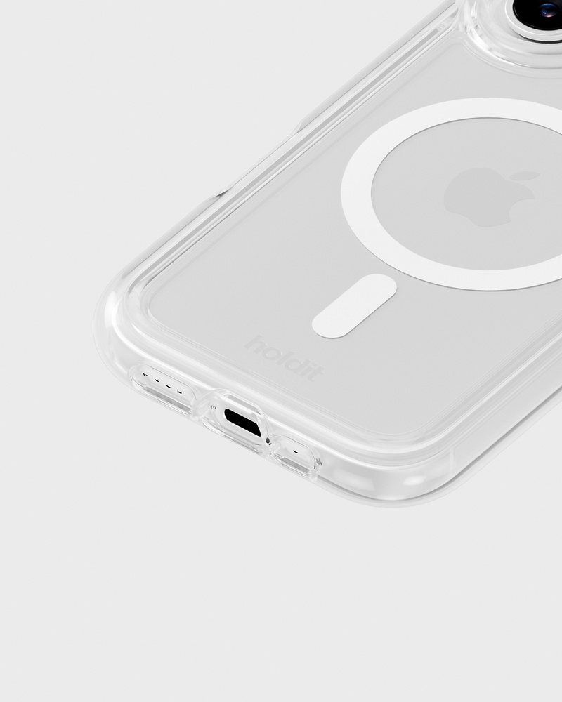 Phone Case Chunky Magsafe Compatible White/Transparent iPhone 17