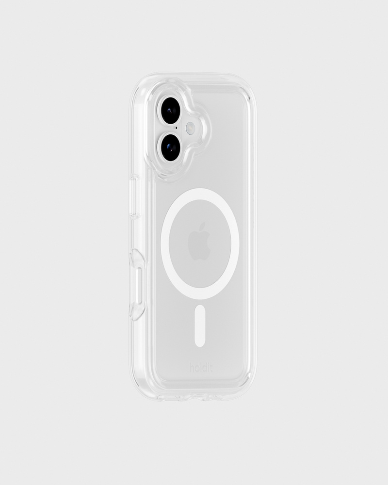 Phone Case Chunky Magsafe Compatible White/Transparent iPhone 17