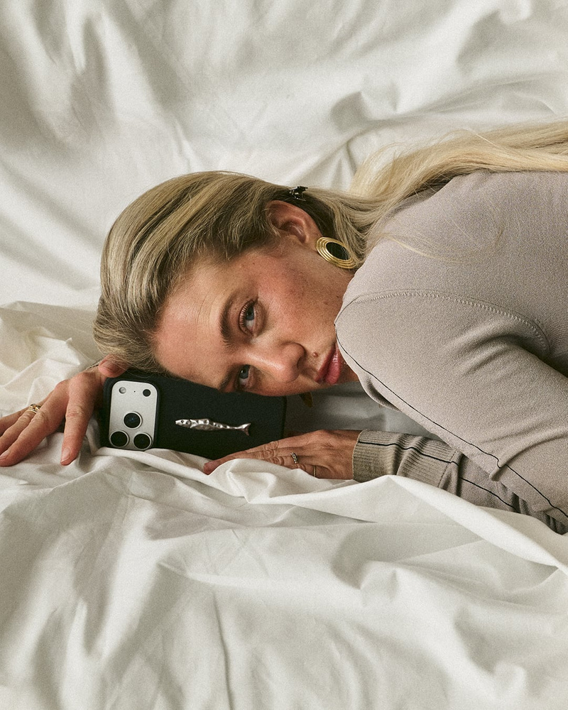 Stainless Steel Fish Metal Sticker