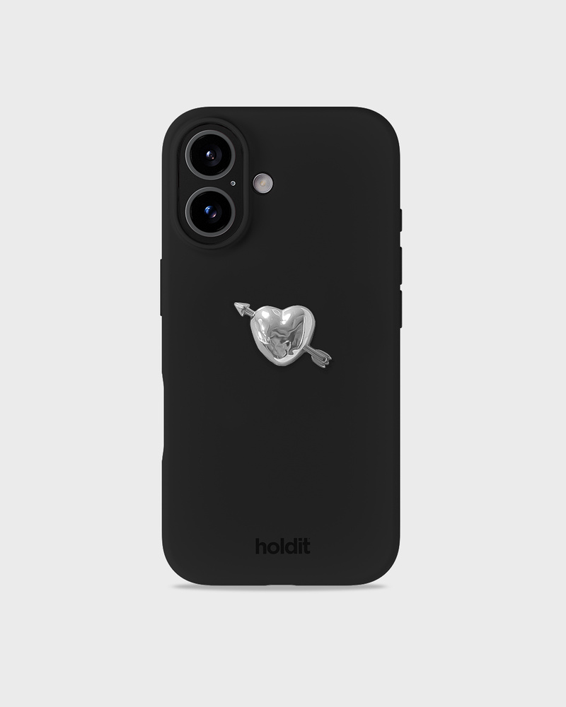 Stainless Steel Heart Metal Sticker