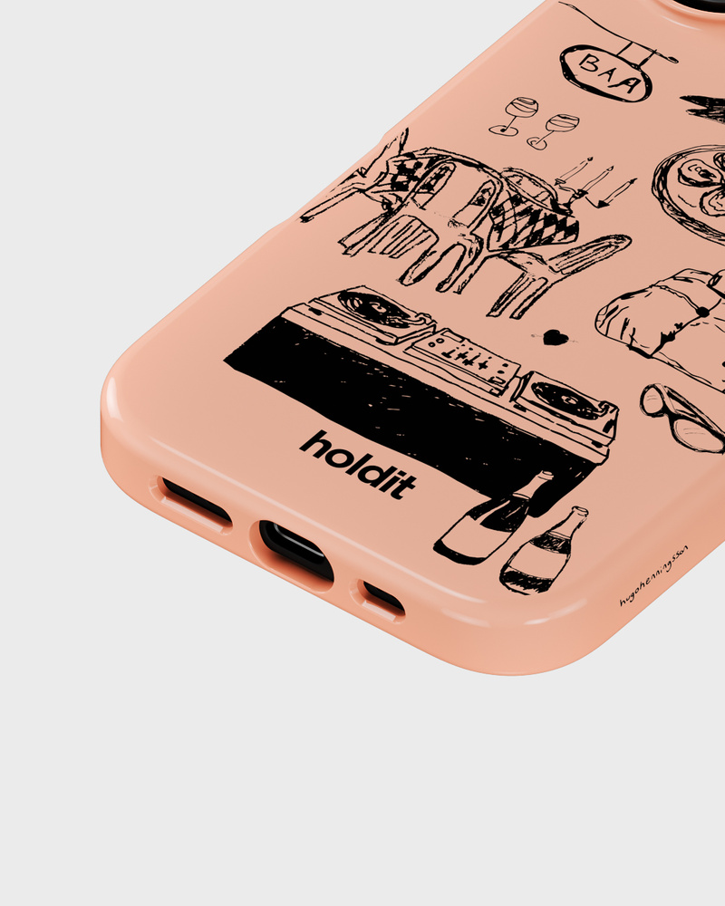 Phone Case Graphic MagSafe Compatible Bare Pink iPhone 16e