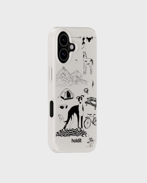 Phone Case Graphic MagSafe Compatible Wool Gray iPhone 17