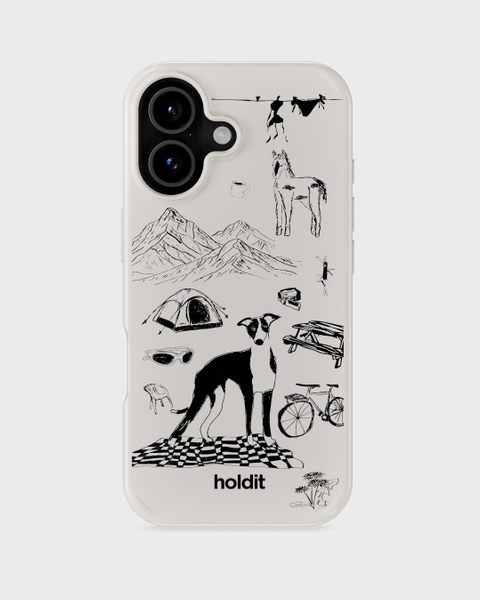 Phone Case Graphic MagSafe Compatible Wool Gray iPhone 17