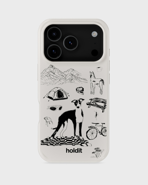 Phone Case Graphic MagSafe Compatible Wool Gray iPhone 17 Pro Max