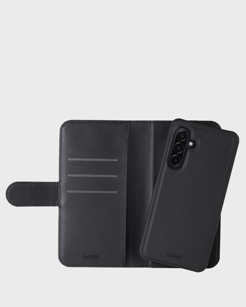 Wallet Case Magnet Black Galaxy A17