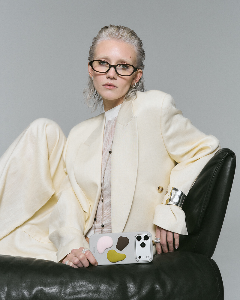 Abstrakt Silicone Sticker