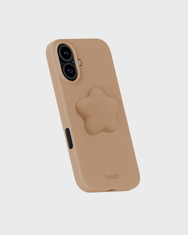 Beige Star Silicone Sticker