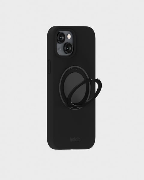Silicone Stand Case Black iPhone 17e