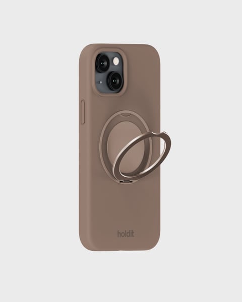 Silicone Stand Case Mocha Brown iPhone 17e