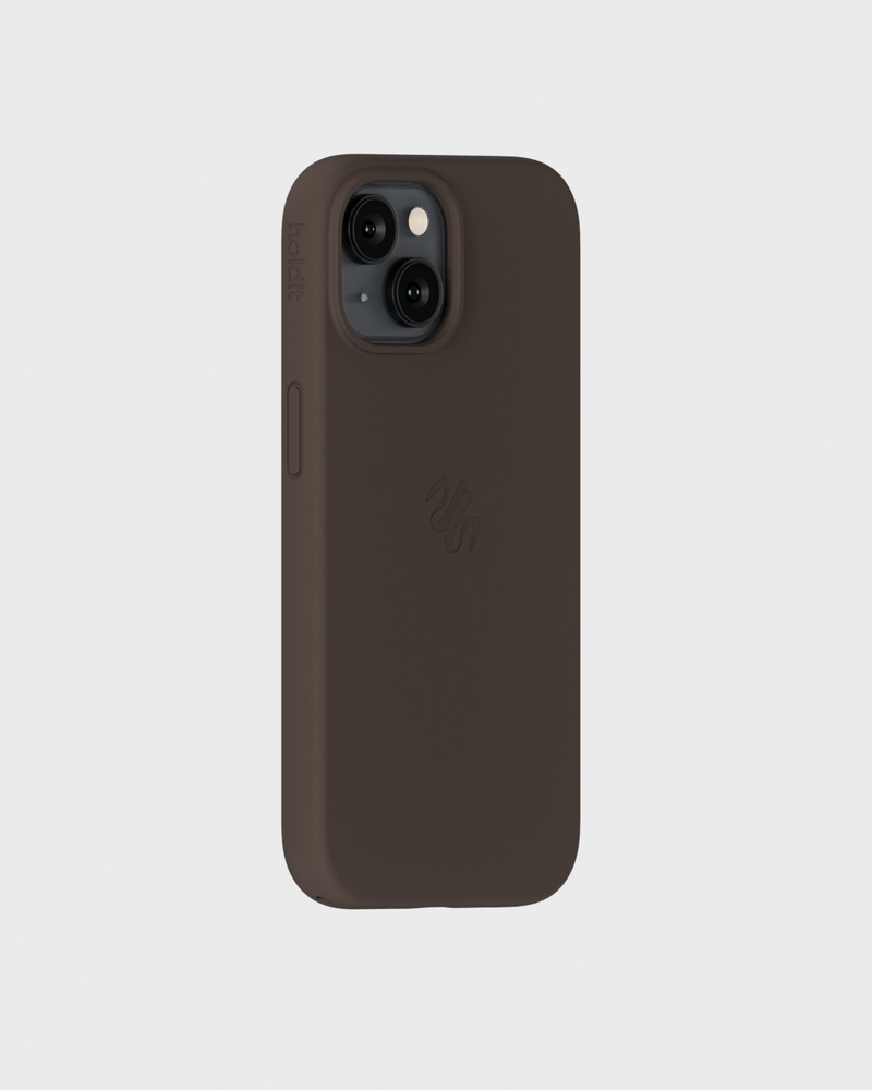 Phone Case Silicone MagSafe Compatible Chocolate iPhone 13