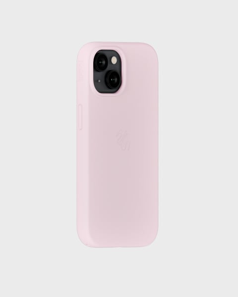 Phone Case Silicone MagSafe Compatible Pale Pink iPhone 13