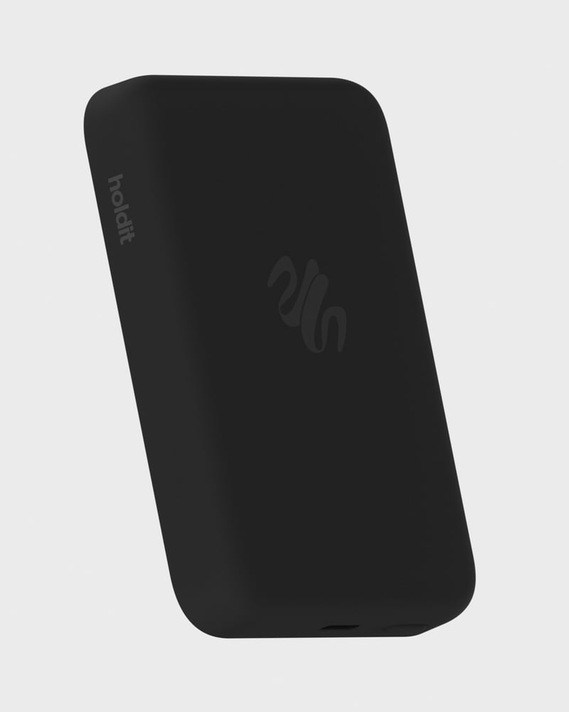Black Powerbank 5000 mAh