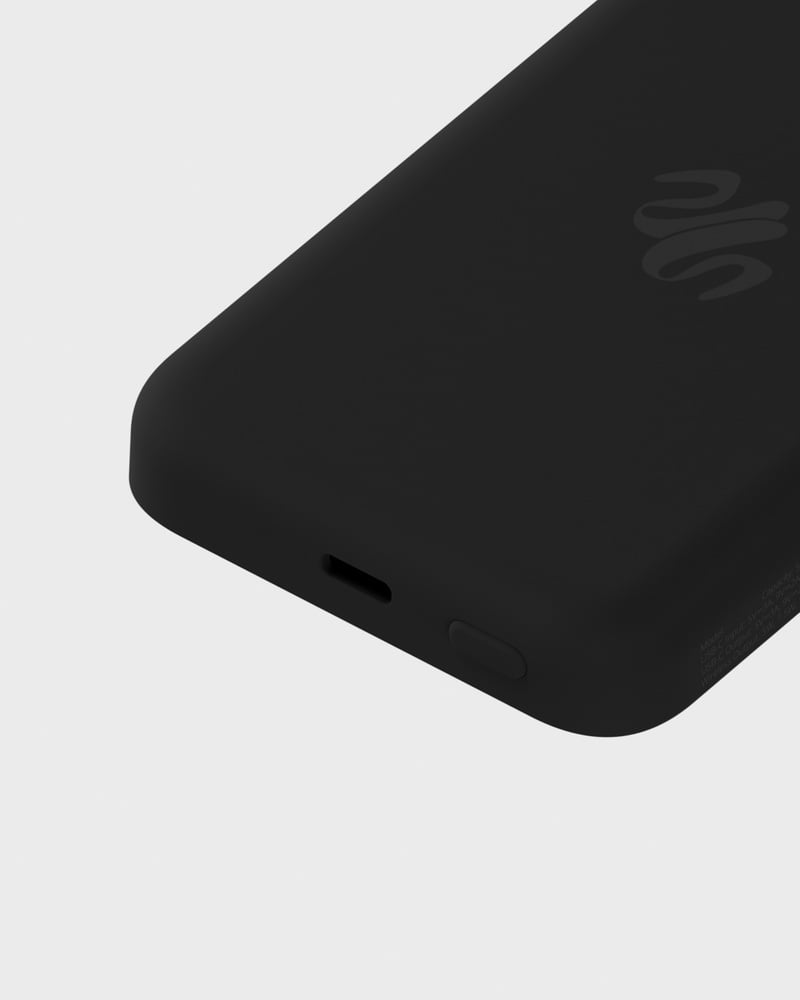 Black Powerbank 5000 mAh