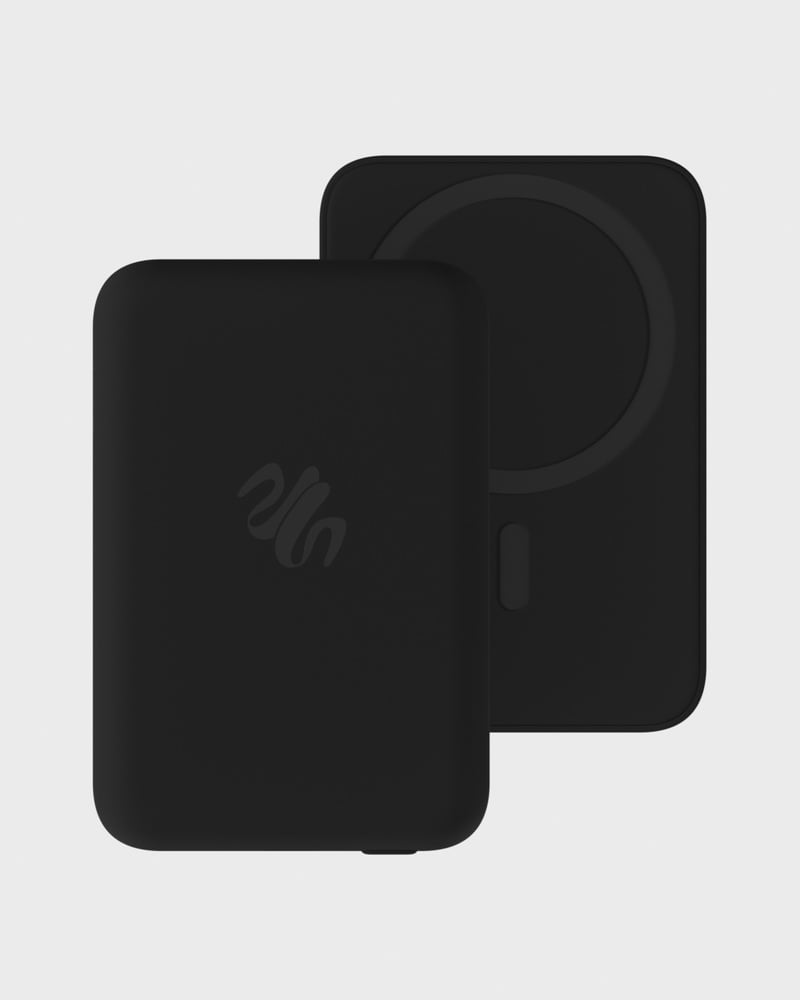 Black Powerbank 5000 mAh