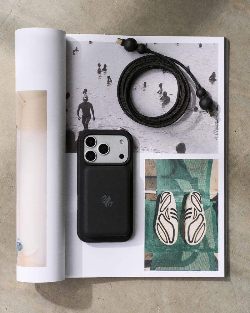 Black Powerbank 5000 mAh