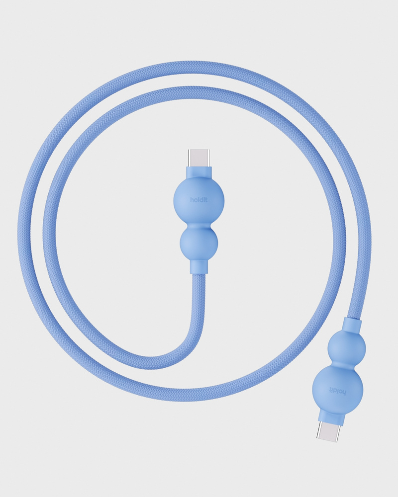 Charging Cable Soft Cobalt USB-C / USB-C, 1m