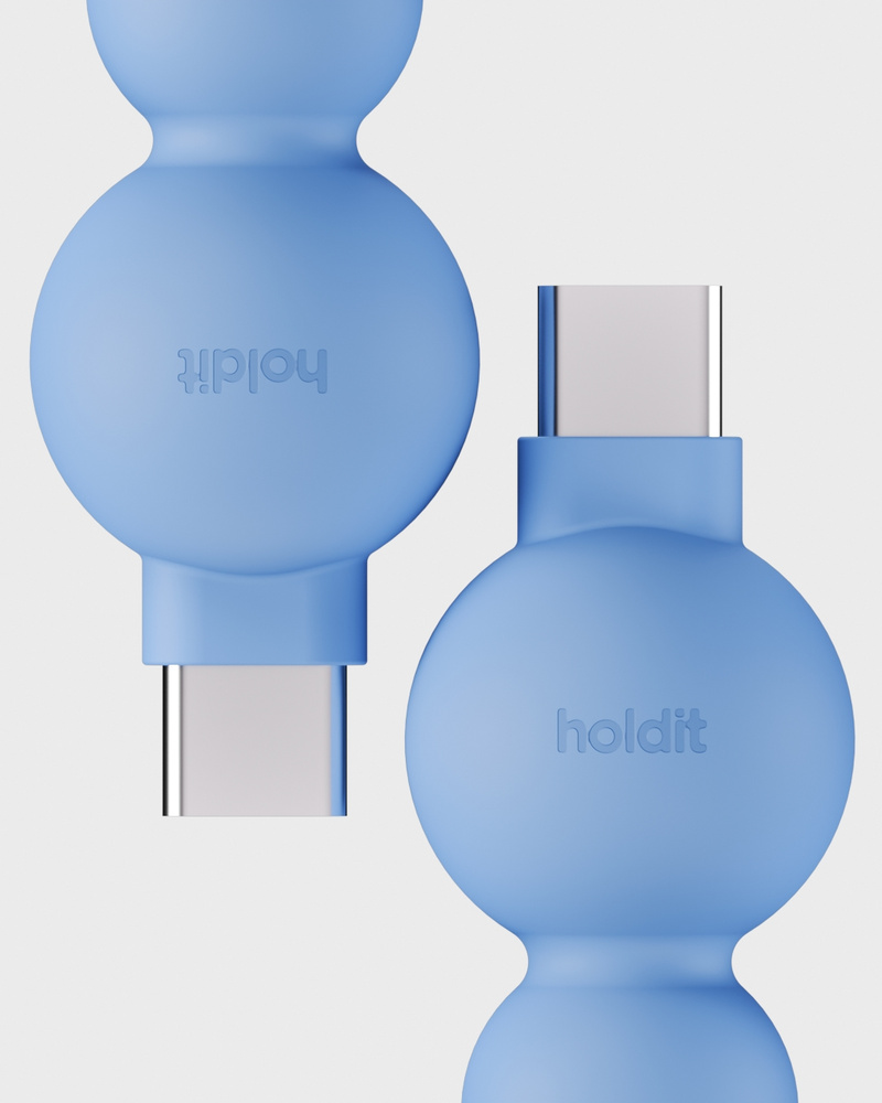Charging Cable Soft Cobalt USB-C / USB-C, 1m