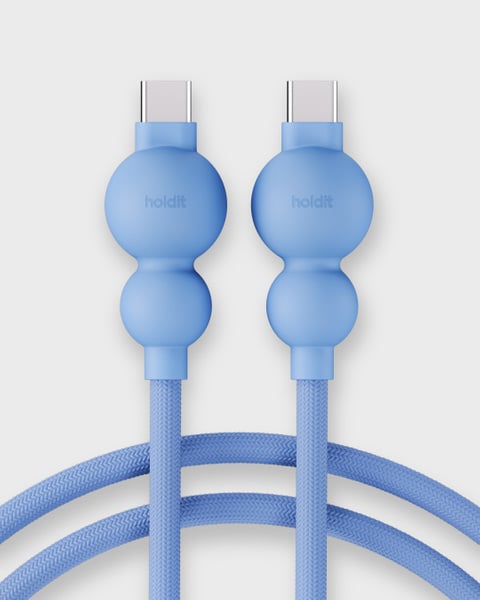 Charging Cable Soft Cobalt USB-C / USB-C, 2m
