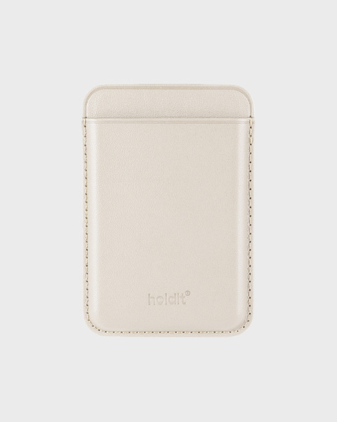 Magnet Ring Black & Card Holder Light Beige