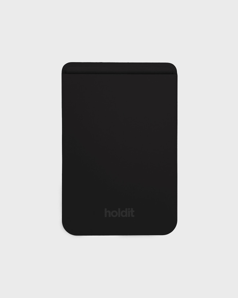 Magnet Ring Black & Card Holder Silicone Black