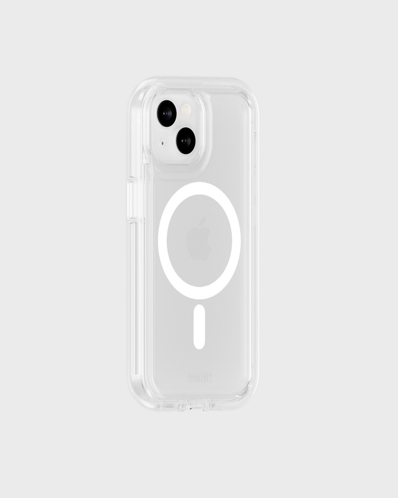 Phone Case Chunky Magsafe Compatible White/Transparent iPhone 13