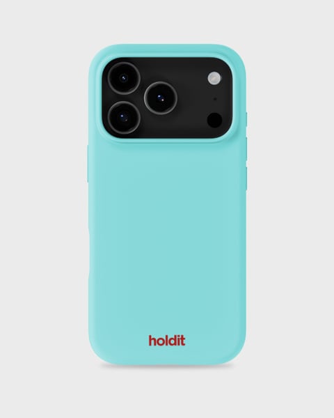 Phone Case Silicone Turquoise iPhone 18 Pro