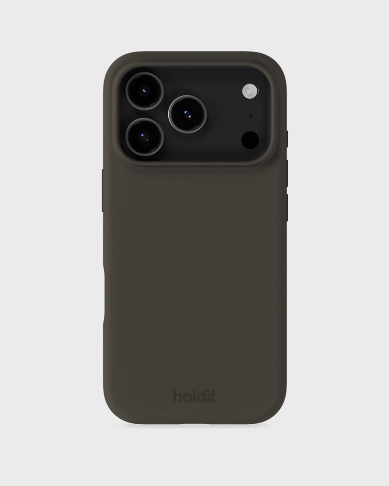 Phone Case Silicone Charcoal iPhone 17 Pro