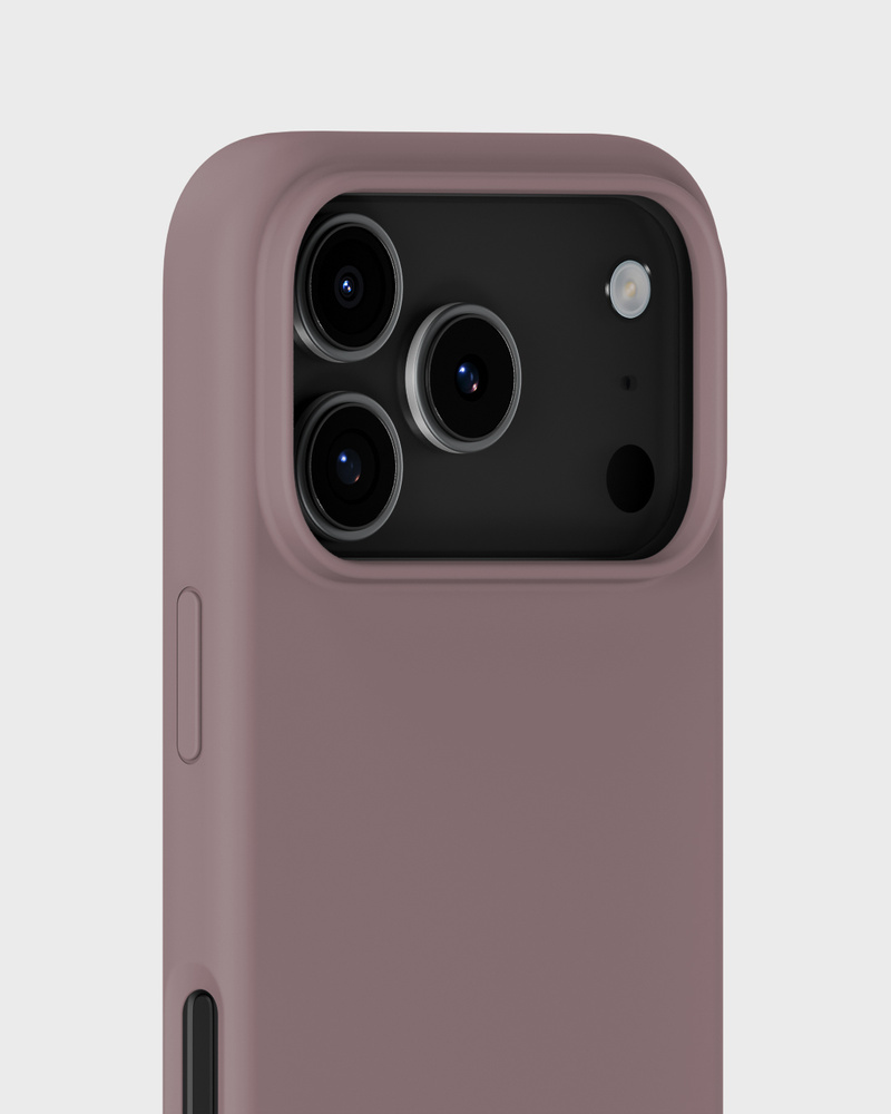 Phone Case Silicone Mauve iPhone 17 Pro