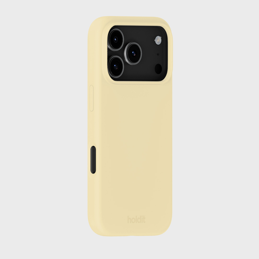 Phone Case Silicone Butter Yellow iPhone 17 Pro - Holdit