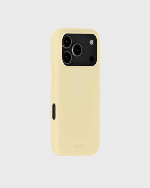 Phone Case Silicone Butter Yellow iPhone 17 Pro
