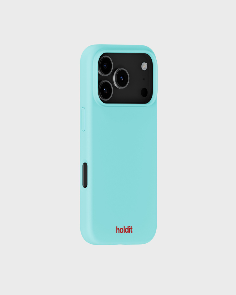 Phone Case Silicone Turquoise iPhone 17 Pro