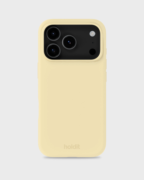 Phone Case Silicone Butter Yellow iPhone 17 Pro