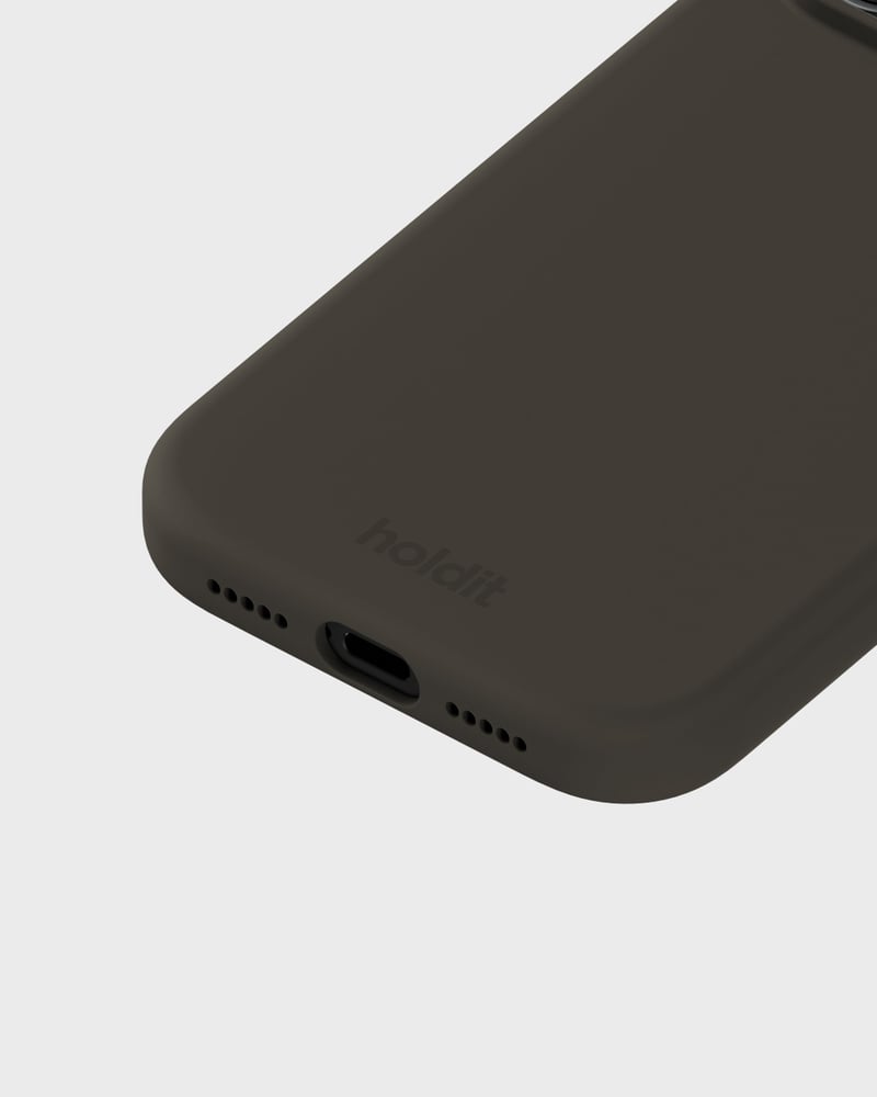 Phone Case Silicone Charcoal iPhone 17 Pro