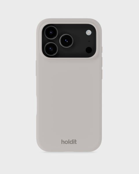 Phone Case Silicone Wool Gray iPhone 18 Pro
