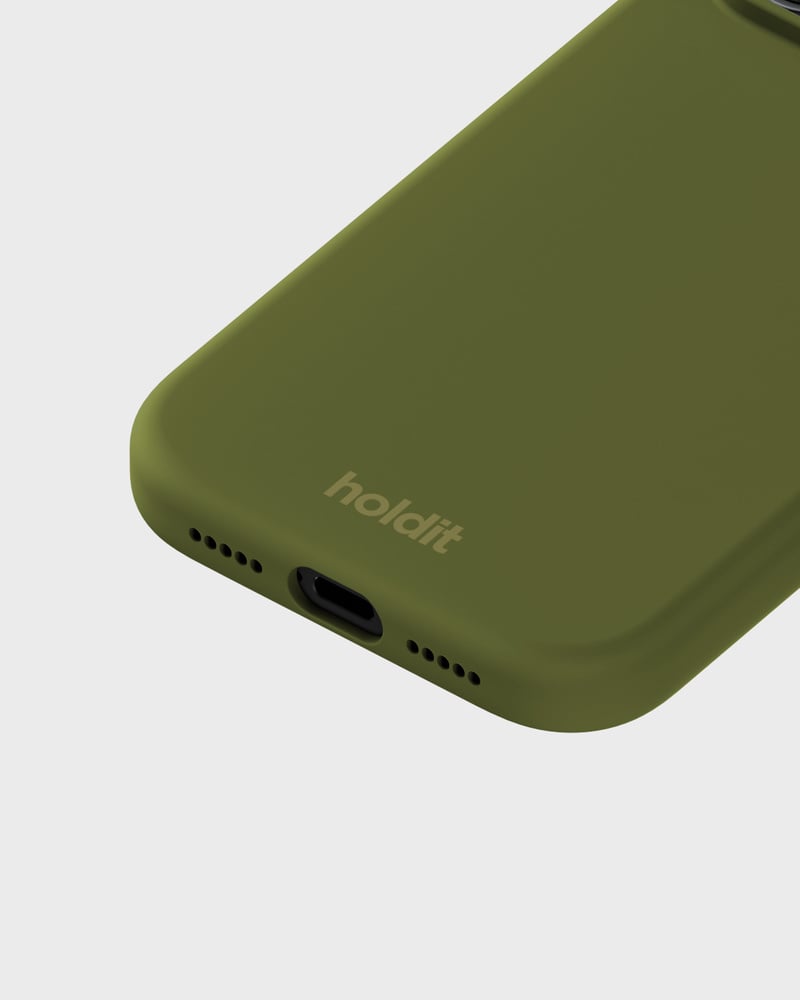 Phone Case Silicone Pickled Green iPhone 18 Pro