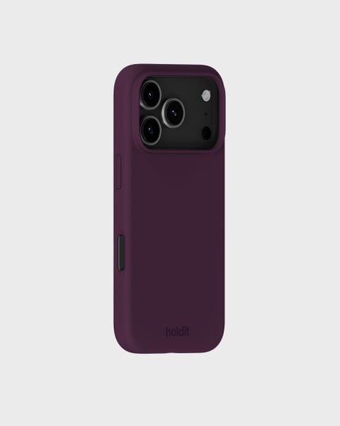 Phone Case Silicone Deep Plum iPhone 18 Pro Max