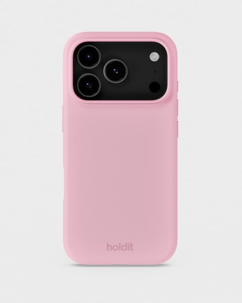 Phone Case Silicone Pink iPhone 18 Pro Max