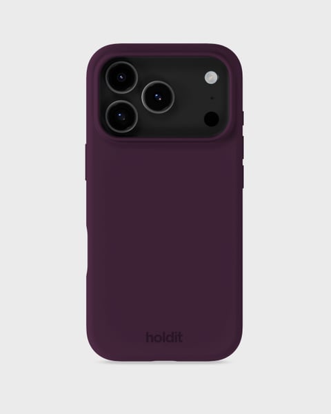 Phone Case Silicone Deep Plum iPhone 18 Pro Max