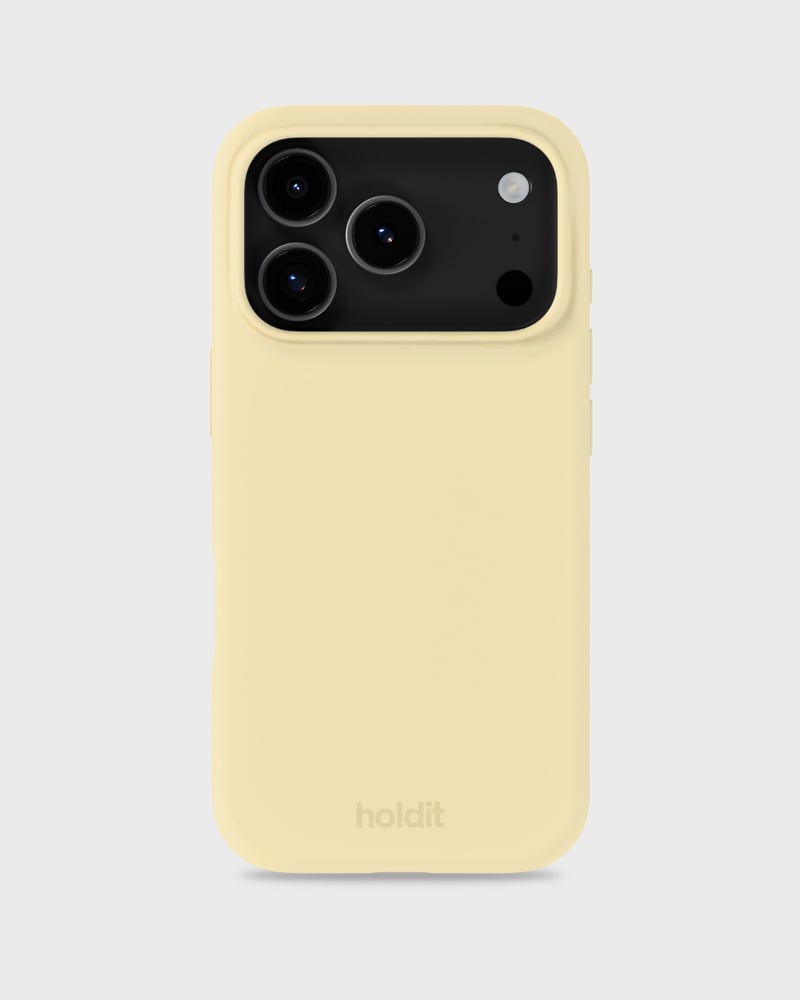 Phone Case Silicone Butter Yellow iPhone 17 Pro Max