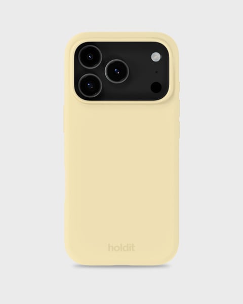 Phone Case Silicone Butter Yellow iPhone 17 Pro Max