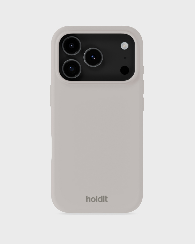 Phone Case Silicone Wool Gray iPhone 18 Pro Max
