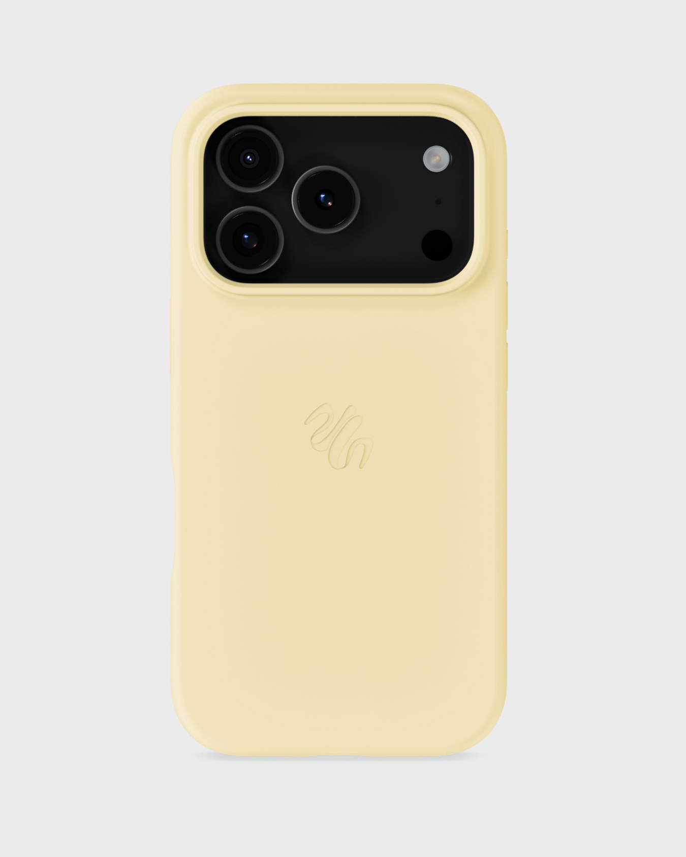 Phone Case Silicone MagSafe Compatible Butter Yellow iPhone 17 Pro