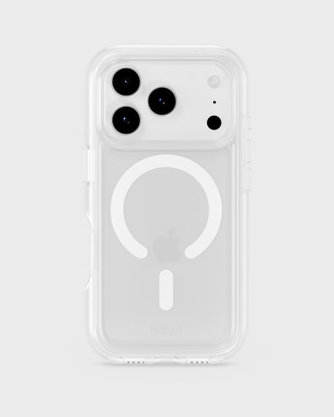 Phone Case Chunky Magsafe Compatible White/Transparent iPhone 18 Pro